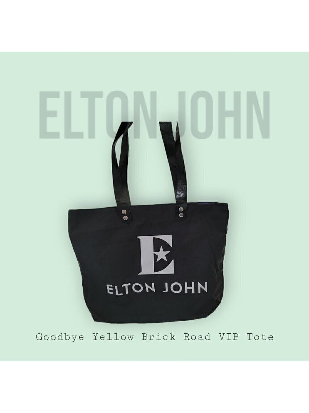 Elton John VIP Swag Tote Goodbye Yellow Brick Road (Tote Only)